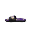 James Madison Dukes NCAA Mens Colorblock Big Logo Gel Slides