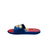 Kansas Jayhawks NCAA Mens Colorblock Big Logo Gel Slides