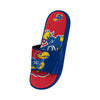 Kansas Jayhawks NCAA Mens Colorblock Big Logo Gel Slides