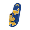 Pittsburgh Panthers NCAA Mens Colorblock Big Logo Gel Slide