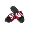 Oklahoma Sooners NCAA Mens Cropped Big Logo Slide