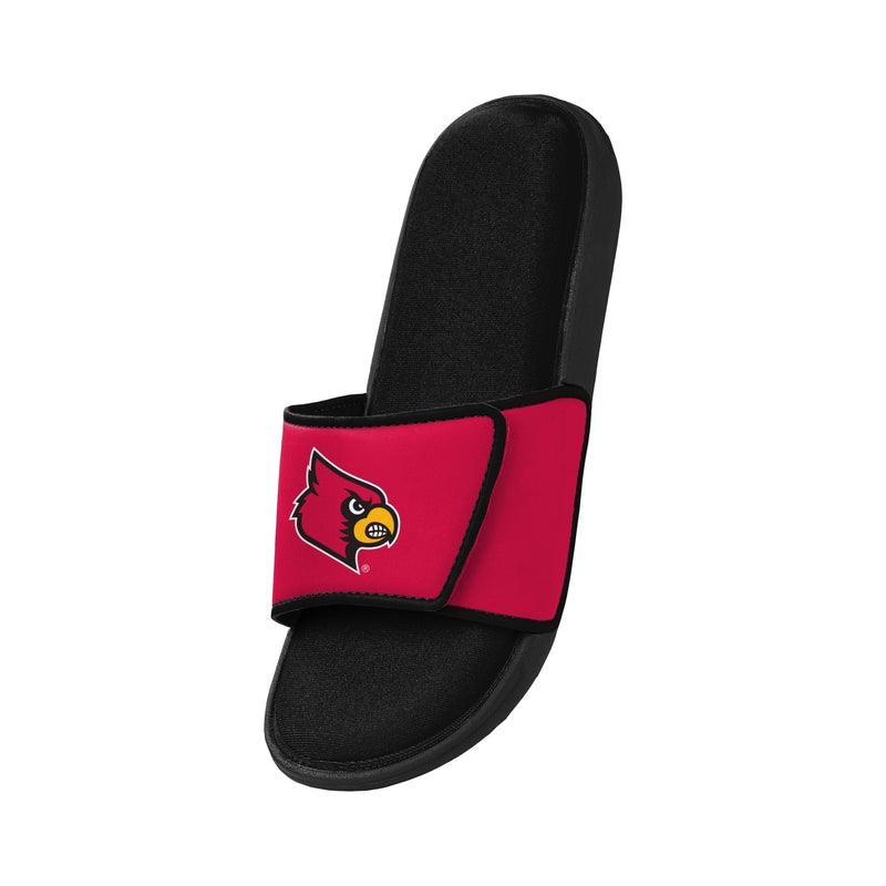 Men's Louisville Cardinals Big Logo Moccasin Slippers