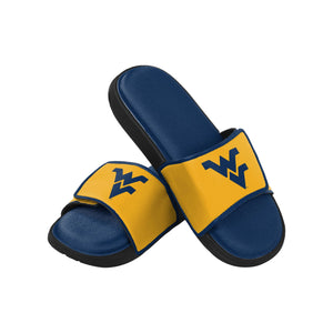 West Virginia Mountaineers NCAA Mens Foam Sport Slide Sandals