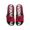 Arkansas Razorbacks NCAA Mens Gradient Wordmark Gel Slide