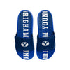 BYU Cougars NCAA Mens Gradient Wordmark Gel Slide