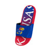 Kansas Jayhawks NCAA Mens Gradient Wordmark Gel Slide