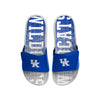 Kentucky Wildcats NCAA Mens Gradient Wordmark Gel Slide