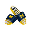 Michigan Wolverines NCAA Mens Gradient Wordmark Gel Slide