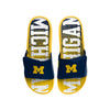 Michigan Wolverines NCAA Mens Gradient Wordmark Gel Slide