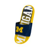 Michigan Wolverines NCAA Mens Gradient Wordmark Gel Slide