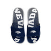 Nevada Wolfpack NCAA Mens Gradient Wordmark Gel Slide