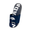 Nevada Wolfpack NCAA Mens Gradient Wordmark Gel Slide