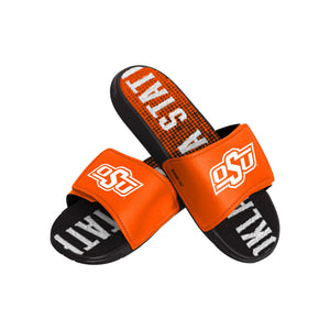 Oklahoma State Cowboys NCAA Mens Gradient Wordmark Gel Slide