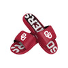 Oklahoma Sooners NCAA Mens Gradient Wordmark Gel Slide