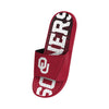 Oklahoma Sooners NCAA Mens Gradient Wordmark Gel Slide