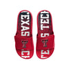 Texas Tech Red Raiders NCAA Mens Gradient Wordmark Gel Slide