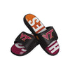 Virginia Tech Hokies NCAA Mens Gradient Wordmark Gel Slide