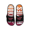 Virginia Tech Hokies NCAA Mens Gradient Wordmark Gel Slide