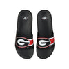 Georgia Bulldogs NCAA Mens Striped Big Logo Raised Slide