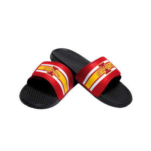 Iowa State Cyclones NCAA Mens Stripe Legacy Sport Slides