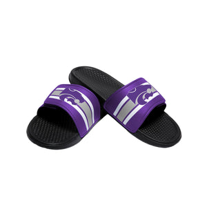 Kansas State Wildcats NCAA Mens Stripe Legacy Sport Slides