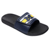 Michigan Wolverines NCAA Mens Stripe Legacy Sport Slides