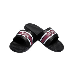 Mississippi State Bulldogs NCAA Mens Stripe Legacy Sport Slides