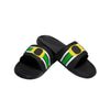 Oregon Ducks NCAA Mens Stripe Legacy Sport Slides