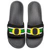 Oregon Ducks NCAA Mens Stripe Legacy Sport Slides