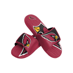 Arizona Cardinals NFL Mens Colorblock Big Logo Gel Slide