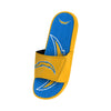 Los Angeles Chargers NFL Mens Colorblock Big Logo Gel Slide