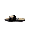 New Orleans Saints NFL Mens Colorblock Big Logo Gel Slides