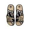 New Orleans Saints NFL Mens Colorblock Big Logo Gel Slides