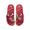 San Francisco 49ers NFL Mens Colorblock Big Logo Gel Slides