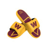 Washington Commanders NFL Mens Colorblock Big Logo Gel Slides