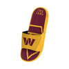 Washington Commanders NFL Mens Colorblock Big Logo Gel Slides