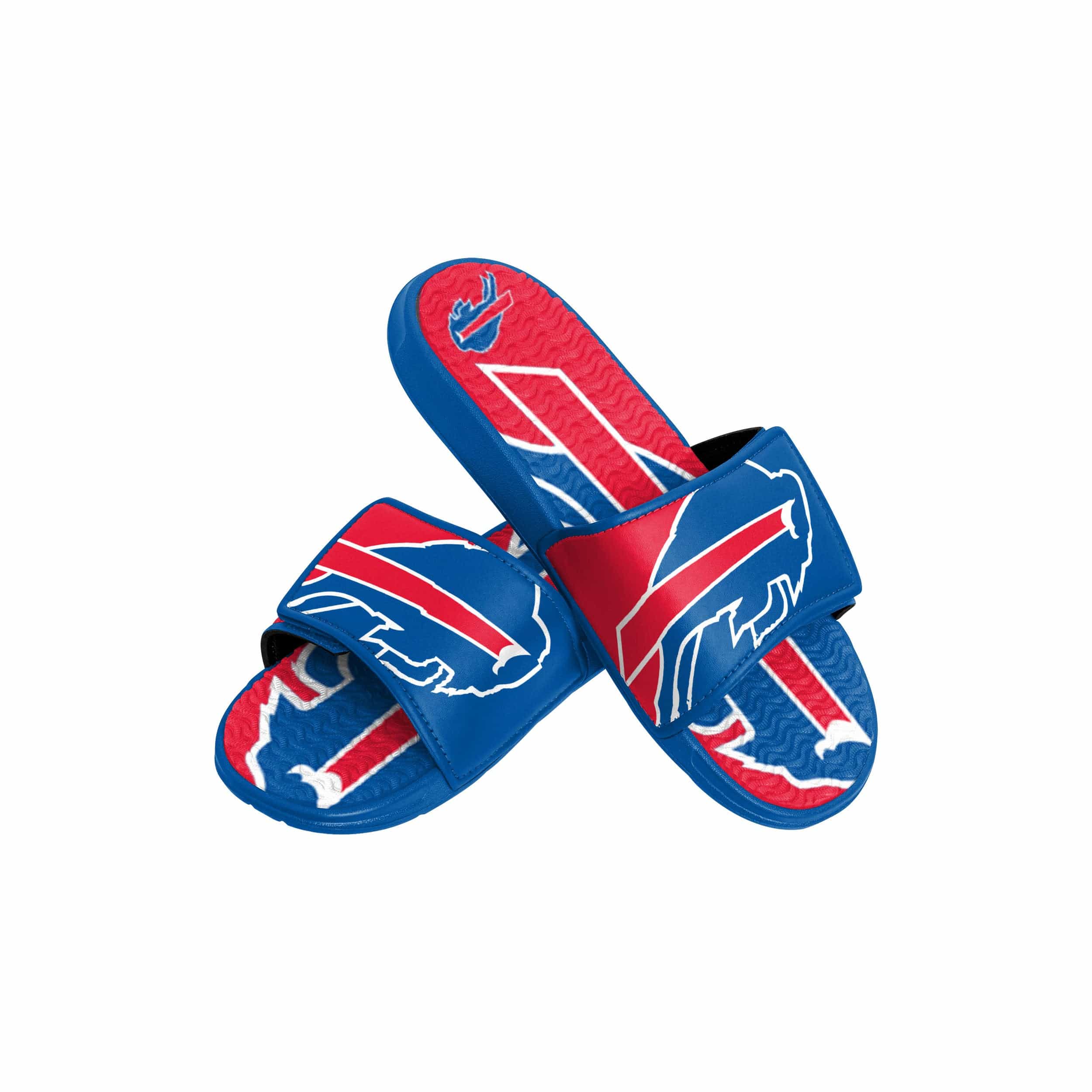 Buffalo Bills NFL Youth Colorblock Big Logo Clog