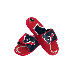 Houston Texans NFL Youth Colorblock Big Logo Gel Slide