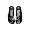 Las Vegas Raiders NFL Youth Colorblock Big Logo Gel Slide