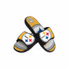 Pittsburgh Steelers NFL Youth Colorblock Big Logo Gel Slide