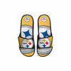 Pittsburgh Steelers NFL Youth Colorblock Big Logo Gel Slide