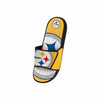 Pittsburgh Steelers NFL Youth Colorblock Big Logo Gel Slide