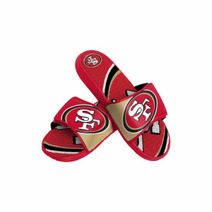 San Francisco 49ers NFL Youth Colorblock Big Logo Gel Slide