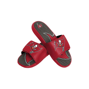 Tampa Bay Buccaneers NFL Youth Colorblock Big Logo Gel Slide
