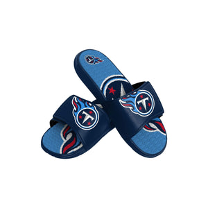 Tennessee Titans NFL Youth Colorblock Big Logo Gel Slide