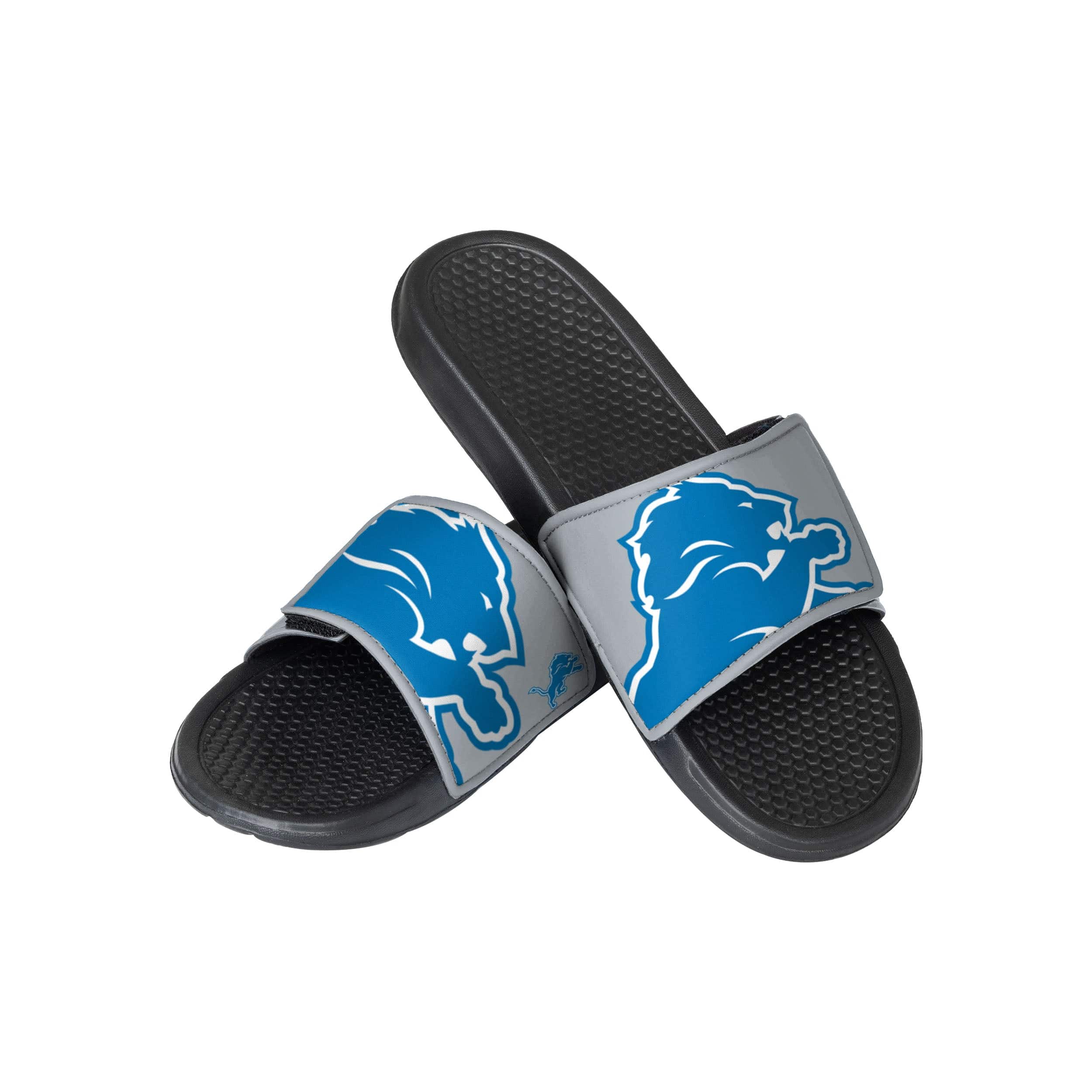 Detroit Lions Men's Big Logo Gel Slide 22 / M