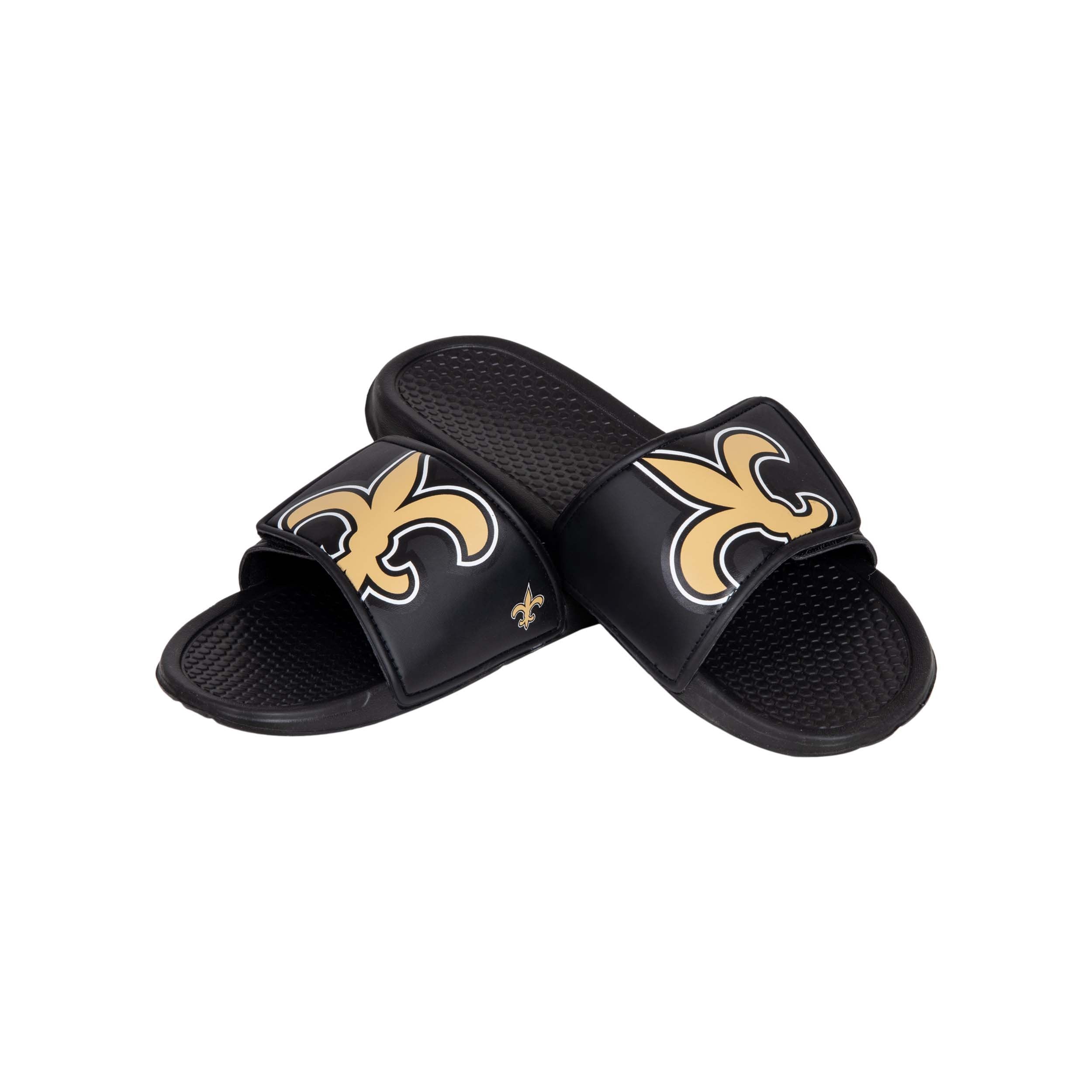 NFL Men’ S Cropped Big Logo Slide Sandals - San Francisco 49ers