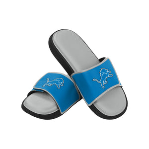 Detroit Lions NFL Mens Foam Sport Slide Sandals
