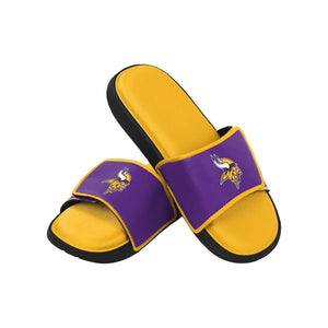 Minnesota Vikings NFL Mens Foam Sport Slide Sandals