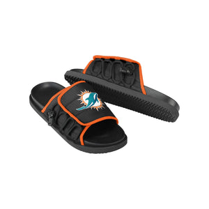 Miami Dolphins NFL Mens Future Slide Flip Flops